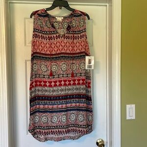 Beachlunchlounge - Boho Hippie Sleeveless - Beachy Slouchy - Size L